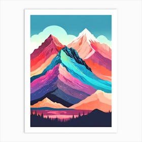 Mountain Landscape Art Print