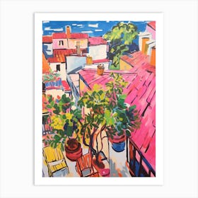 Trieste Italy 2 Fauvist Painting Art Print