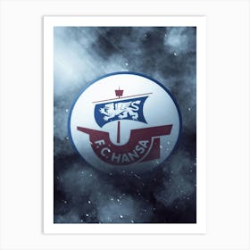 Hansa Rostock Art Print