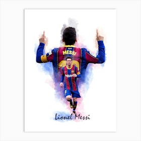 Lionel Messi 15 Art Print