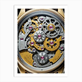 Watch With Gears 2 Art Print