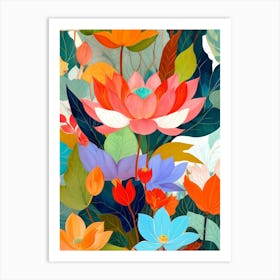 The Velvet Garden Art Print