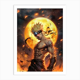 Naruto 12 Art Print