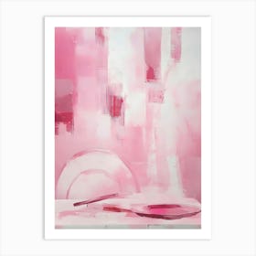 Pink Painting Art Print