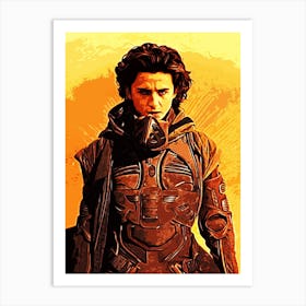 paul atreides dune movie 8 Art Print