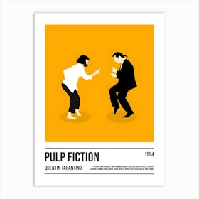 Pulp Fiction Boyfriend Christmas Gift Art Print