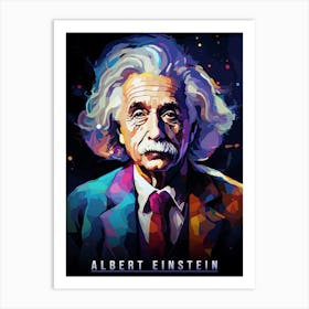 Albert Einstein Art Print