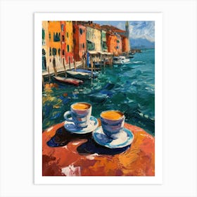 Venice Espresso Made In Italy 2 Art Print