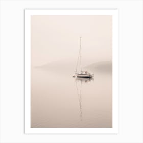 Windermere Mist Art Print