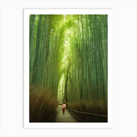 Bamboo Forest Art Print