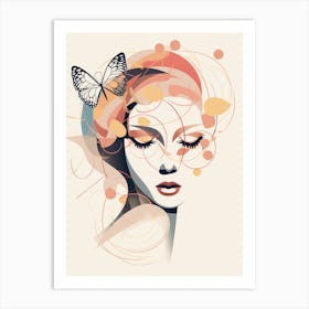 Portrait Of A Woman 44 Art Print