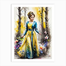 Beauty And The Beast Art Print