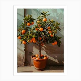 Orange Tree 12 Art Print