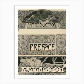 Untitled , Alphonse Mucha 1 Art Print