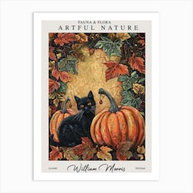 William Morris Pumpkins Decor Autumn Fall Exhibition Art Print 3 Art Print