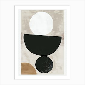 Lillehammer Stone Park Bauhaus Minimalist Art Print