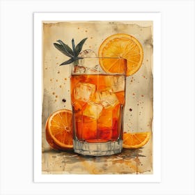 Aperol Spritz Art Print 157 Art Print