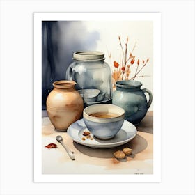 Cup Of Tea.1 Art Print