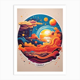 Planets Art Print