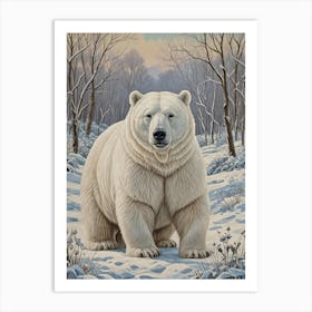 Polar Bear Art Print