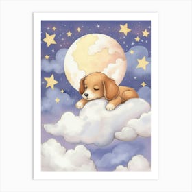 Sleeping Baby Puppy 2 Art Print