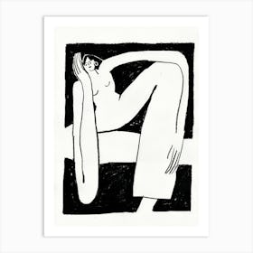 Nude Nude 1 Art Print