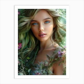 Fairy Girl 2 Art Print