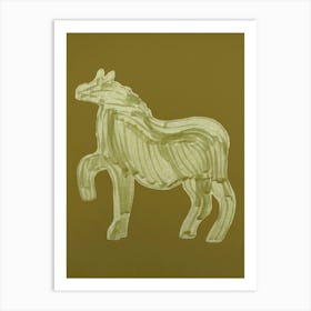 A Horse Says Hello Art Print