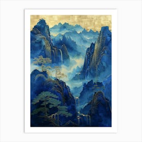 Chinese Mountains 27 Art Print