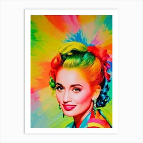 Lauren Daigle 2 Colourful Pop Art Art Print