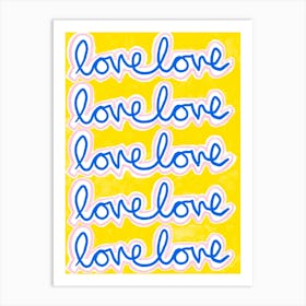 Love Love 1 Art Print