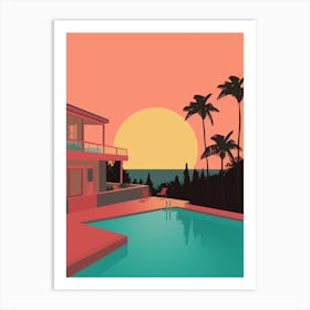 Barbados 2 Travel Illustration Art Print