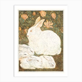 Rabbits (1878–1910), Theo Van Hoytema Art Print
