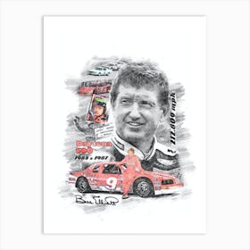 Bill Elliott Art Print