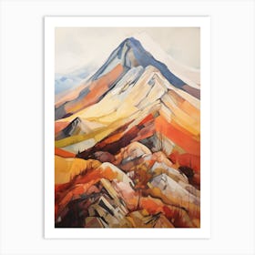 Beinn Bheoil Scotland 2 Mountain Painting Art Print