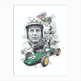 Innes Ireland Art Print