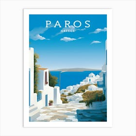 Paros Greece Travel Art Print