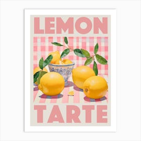 Lemon Tarte Art Print