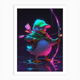 Duck Art Art Print