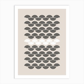 Line Abstract No 402 Art Print