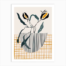 Midcentury Vase Art Print