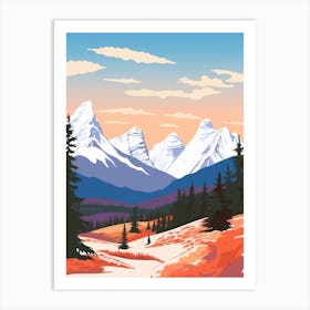 Canada 2 Travel Illustration Art Print