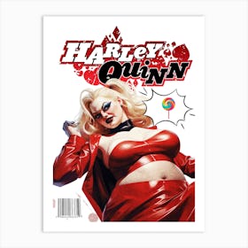 Harley Quinn 1 Art Print