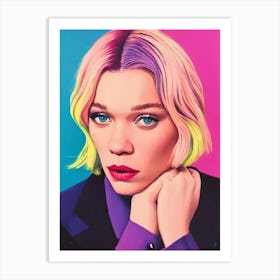 Léa Seydoux Pop Movies Art Movies Art Print