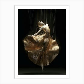 Dancer On Strings Art Print