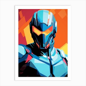 Robot Warrior Art Print