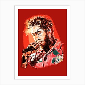 post malone 1 Art Print