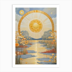 Sun Rising 1 Art Print