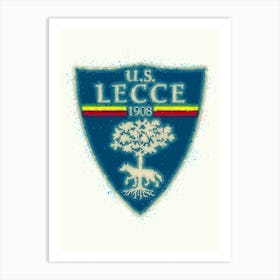 Us Lecce football club Art Print