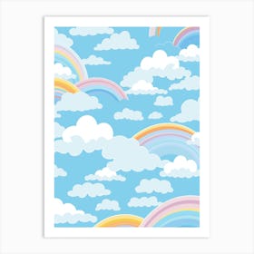 Rainbows In The Sky 1 Art Print